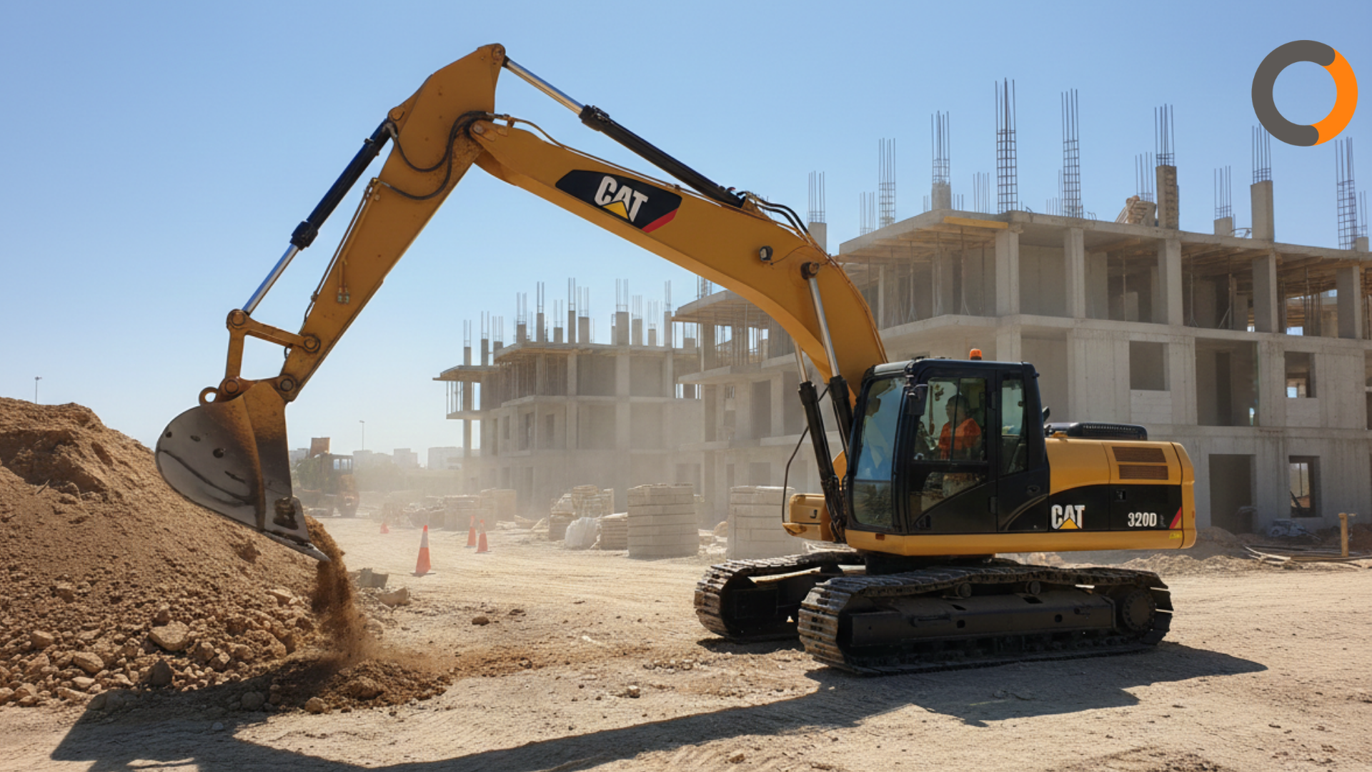 ESCAVADEIRA HIDRAULICA  - máquina pesada